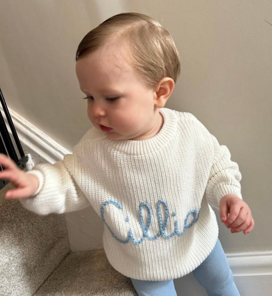 Name Knit Jumper